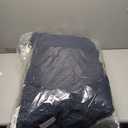 Amazon Essentials Women's Oversized Long Puffer Jacket, (5X, Navy)