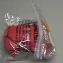 Malier Dog Winter Coat, Windproof Dog Cold Weather Coats with Real Pocket, Winter Extra Warm Pet Coat Fleece Jacket Reflective Clothes for Small Medium Large Dogs and Puppy (Red, Medium)