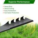 038-6003-00 Mulching Blades Compatible with Bad Boy 2021 Zt Elite 60", 038-6050-00 Lawn Mower Blades Fit for 2022 ZT Avenger, Replace Dixie Chop per 30227-60 30227-60H, 3 Pack
