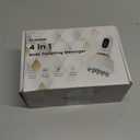 DiDEER Lymphatic Drainage Massager & Anti Cellulite Massage Tool, Reduce Stretch Marks & Cellulite,for Legs, Arms & Belly, Body Sculpting Machine with Microcurrent, Light, Heat & Vibration, (White)