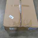 Vanity Desk,Makeup Vanity Desk with Mirror and Lights,Transparent Top with LED Multiple Color Lights,Mirror 3 Color Modes 2 Drawers,Power Outlet,Dressing Table for Girls Bedroom,White