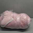 Electric Heated Blanket Full Size 72"x84" - Flannel & Sherpa Fabric Dual-Sided, 9 Heat Settings & 1-10 Hours Auto Off, Soft & Cozy Warming Throw for Home, Office, or Bed, Machine Washable, Light Pink