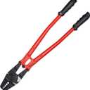 VEVOR Hand Swager Crimper 24 Inch,Swaging Tool 5 Cavity 1/16" 3/32" 1/8" 5/32" 3/16",Hand Cimping Tool for Copper Aluminum Oval Sleeves and Stop Sleeves,Wire Rope Crimping Tool Swage Tool Long Hand