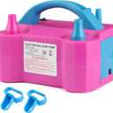 OWill 600W Electric Balloon Pump for Quick Inflation - Ideal for Air, Portable and Efficient Balloon Pump Electric as an Alternative to Helium for Inflated Balloons