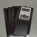 Magnetic Vent Covers (4-Pack) for Complete Sealing of Residential Standard Floor Vent Covers 5.5" X 12" for Floor Wall and Ceiling Vent Covers RV Residential HVAC and Air Conditioning Vents Black