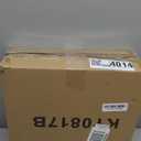 Lamp Shades for Floor Lamps Pendant Light Replacement, 3-Tier Drum Lamp Shade with Black Rattan Woven for Living Room Dining Hall Bedroom (Black-Woven)