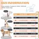 ROZKITCH Dog Surgery Sleeve Front Leg Right Left, Pet Prevent Licking Wound Elbow Knee Protector, Dog Recovery Suit Cone Collar Alternative for Sprain ACL CCL Arthritis Joint Care Brown, M