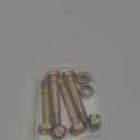 4 PK 52100100 52100 Snow Thrower Shear Pins and Nuts, Snow Blower Shear Pins Bolts & Nuts Fit for Ariens Rotary 5575 ST9526DLET ST1027LE Snowthrower (4 Packs)
