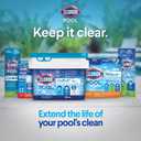 Clorox Pool&Spa Shock XTRABLUE Plus, Kills Bacteria & Algae in Swimming Pools, Swim-Ready in 15 Minutes, (12-Pack), Granular