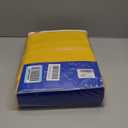 MIULEE Yellow Back Tab Blackout Curtains 84 Inch Length 2 Panels Set for Living Room Bedroom Privacy, Rod Pocket/Pinch Pleat Thermal Insulated Room Darkening Pleated Light Blocking Drapes