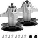 918-04125C 918-04126 618-04126 918-04125 Mower-Spindle Assembly Fit for Cub Cadet 50 inch Spindle Fits for Cub RZT50 LT1050 Lawn Mower LT1050 RZT50 LT1550 LT1554 LTX1050 LGTX1054 (2Pack)