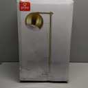 Globe Electric 12915 60" Floor Lamp, Satin Gold Finish, Vintage Glam Design, in-Line Switch, E26 Base, Gold and Brass Modern Floor Lamp for Living Rooms and Bedrooms