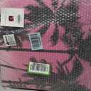 Pink Tropical Sunset Palm Trees, 17 x 17 Inch Canvas Wall Art