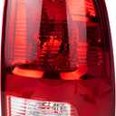 Boine Right Side Tail Light Compatible With 2009-2018 Dodge Ram 1500 2500 3500 - Bulb Included (Right Passenger Side)