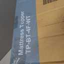 4 Inch Full Memory Foam Mattress Topper with Removable Cover