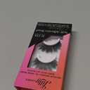 Lilly Lashes Self Adhesive Band 3D Faux Mink Eyelashes, No Lash Glue Needed, Body Heat Activated Press on Lashes, Reusable Self Adhesive Eyelashes Up to 5x, Easy to Apply & Remove (Mykonos)