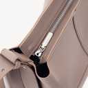 NEWBELLA Women's Vegan Leather Structured Bucket Bag | Lightweight