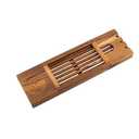 FMURY Bathtub Rack European-Style Telescopic Solid Wood Bathtub Tub Bracket Plate Bath Artifact Bathtub Rack