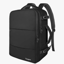 Taygeer Travel Laptop Backpack for Men Women, Airplane Approved Travel Backpack Suitcase with Usb Charging Port, Lightweight College 35l Luggage Bag 15.6inch Laptop Mochila Gifts for Business,Black