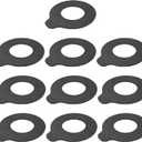 10PCS 65mm Excavator and Skid Steer 2mm Thickness Bucket Pin Shim Kit Replacement for Cat Deere Kobelco Hitachi Case