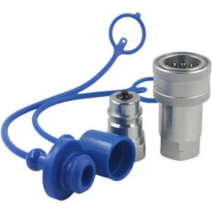 1/4" NPT ISO 7241-A Hydraulic Quick Connect Couplers Set Tractor Hydraulic Quick Disconnect Coupler Hydraulic Coupling