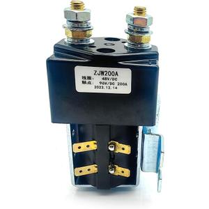 New Heavy Duty High Amp Solenoid 200A 48V SW180B Compatible with Curtis Golf Cart SW180B Albright