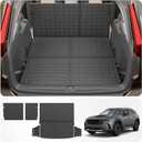 Cargo Mat Compatible with 2023 2024 2025 Mazda CX50 Trunk Mat Trunk Liner Cargo Liner TPE All Weather Back Seat Cover Protector 2024 CX-50 Accessories (Trunk Mat+Backrest Mats)
