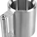 WITO Coffee Mug 22LB,400ML,Dumbbell 10KG,Stainless Steel Cups,Overweight Dumbbell Fitness Sports Water Cup,Gym Workout Coffee Enthusiast Gift,Prank Gift (22LB - 400ML), 13.5 Ounces