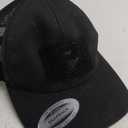Yupoong Men's Yp Classics 5-Panel Retro Trucker Cap (Black)