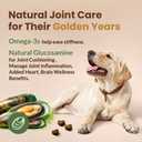8 x Get Naked Biteables Senior Health Soft Dog Treats, Real Chicken Treat for Toothless Dogs, 6oz 1 Pouch (EXP 08/18/27)