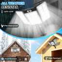 Solar Lights Outdoor, 270 Adjustable Motion Sensor Solar Flood Light