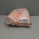 Cervical Neck Roll Pillow Memory Foam Blush Pink 24in Round Neck Pillows Support for Sleeping Lightweight Bolster Cushion for Yoga TravelWashable Cover