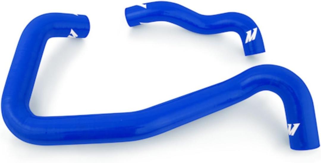 Mishimoto MMHOSE-F2D-05MBL Mono Beam Radiator Hose Kit Fits Ford 6.0 Powerstroke 2005-2007 Blue