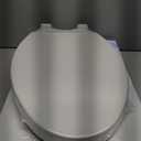 Elongated Toilet Seat 18.5" - Soft Close, Durable PP Toilet Seat, Easy Installation & Removal, Fits Most Toilet Bowls