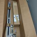 CEAKIAN 36" Concealed Sliding Barn Door Hardware Kit with Soft Close Mechanism for 28in Passage Opening, Hidden Sliding Door Hardware, Trackless Rails, Wall Mount for Interior Wooden Doors (NO Door)