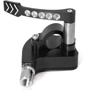 EATAKWARD 7/8" 22mm Universal Billet Throttle Thumb Assembly, ATV Throttle Lever Thumb Controller, Replacement for Yamaha Suzuki Polaris Can-Am Kawasaki Honda Arctic Cat KYMCO Dirt Bike ATV, Black