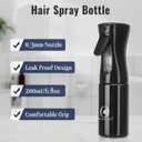 BRUSHZOO Hair Brush Set for Women, Men, and Kids - Detangling Brushes for Curly and Natural 3/4abc Hair, Wide Tooth Comb, Detangler Brush, and Hair Spray Bottle
