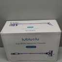 Lubluelu Cordless Vacuum Cleaner, Stick Vacuum Cordless Rechargeable with Lightweight 235W Brushless Motor, Self-Standing and Handheld Design for Carpet, Hard Floor and Pet Hair (Purple)