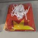 IVN Christmas Garage Door Cover Decoration 13x6ft Snowy Night Trees with Green Red Sleigh Scene Deer Merry Christmas Garage Door Banner Home Door Front Yard Decor for Xmas Eve Holiday Outdoor