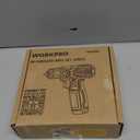 WORKPRO Cordless Power Drill Set, 8V Cordless Drill Driver Set with 53pcs Bits, 2.0Ah Electric Tool Kit with 3/8" Keyless Chuck and Variable Speed Trigger, Portable for Home Improvement, DIY (Grey)