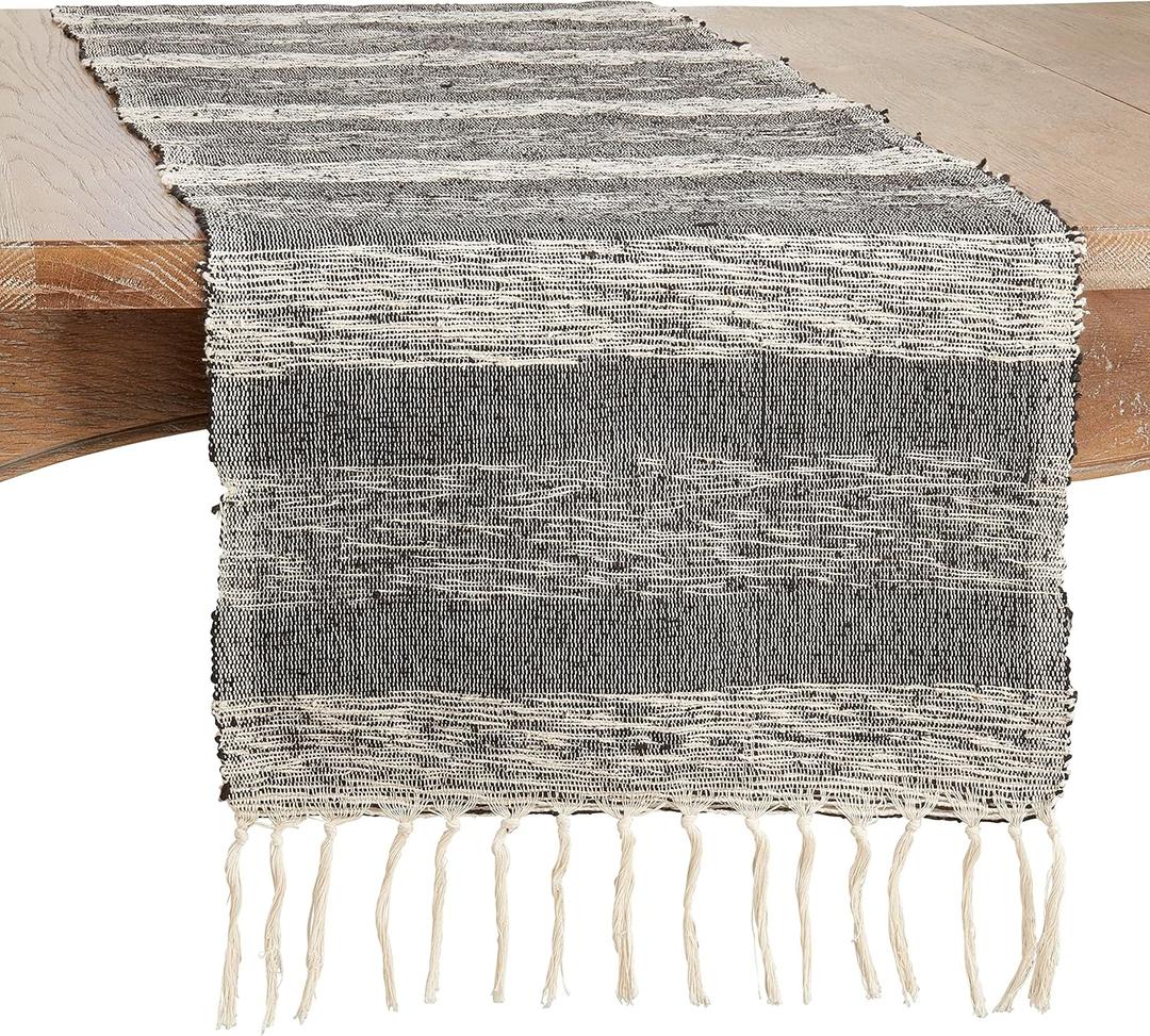 Striped Design Casual Table Runner