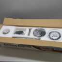 52" Wood Ceiling Fan with Lights Remote Control,Quiet DC Motor 3 Blade Ceiling Fans for Patio Living Room, Bedroom, Office,Indoor Outdoor(Black)