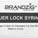 10ml Luer Lock Syringe (No Needle) - Sterile, Individually Wrapped - 100 Pack - for Professional & Personal Use