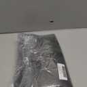 PONY DANCE Bedroom Blackout Curtains 45 inch Length - Grey Drapes for Window Curtains, Room Darking Drapes with no Light for Living Room, 42 x 45 inches, Gray, 2 Panels