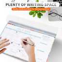 Desk Calendar 2025-2027, October 2025 to April 2027, 21 Months Calendar with TO-DO List 16.5 * 12 Inch, 2025-2027 Desk Calendar for Home or Office Planning and Organizing