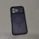 TOCOL for 17 Pro Case, Built-in Magnetic Ring, Compatible with Magsafe, Translucent Matte Phone Case for 17 Pro 6.9 Inch (Dark Blue)