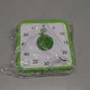 Yunbaoit Visual Timer with Protective Case, Dinosaur Disk 60 Minute Countdown Timer for Kids and Adults, Silent Time Management Tool(Green Dinosaur)