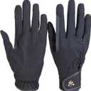 Harrison Howard Women Horse Riding Gloves Comfortable Grip for Gardening, Running Lightweight Equestrian Riding Gloves (Small, black)