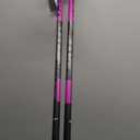 LEKI SWTCH Lightweight Aluminum Ski Poles for Downhill Skiing (130 cm, Purple)