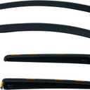 HEKO-23150 Front and Rear Wind Deflectors Fits Mazda 3 9 on 5-Door Hatchback (4 Pieces)